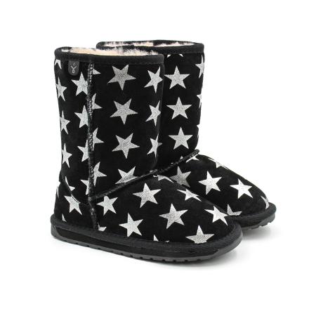 Детские угги EMU Australia Starry Night K11119, черные