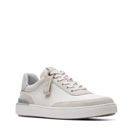 Мужские кеды Clarks Clarks CourtLite Tor 26170209, белые Мужские кеды Clarks Clarks CourtLite Tor 26170209, белые