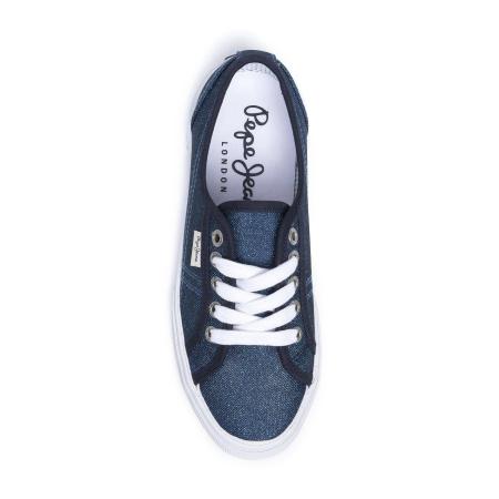 Женские кеды Pepe Jeans London ABERLADY ANGY-20 PLS30948, синие Женские кеды Pepe Jeans London ABERLADY ANGY-20 PLS30948, синие