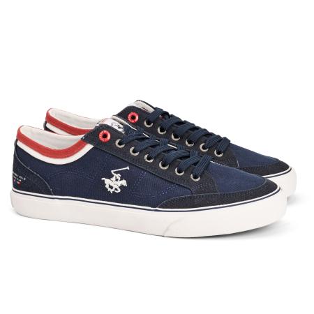 Мужские кеды Beverly Hills Polo Club BRISTOL CVS BHM510105, синие Мужские кеды Beverly Hills Polo Club BRISTOL CVS BHM510105, синие