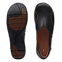 Un Loop Stride 26168669 - Женские полуботинки Clarks, черные