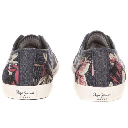 Женские кеды Pepe Jeans London ABERLADY DENIM PALM PLS30694, синие