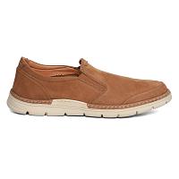  222031401 - Мужские слипоны Clarks, коньячные