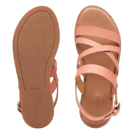 Женские сандалии Clarks Karsea Sun 26166017, кораловые
