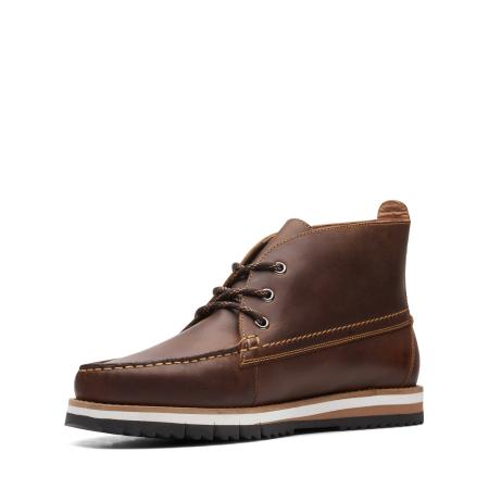 Мужские высокие топсайдеры Clarks Durston Mid 26161353, желтые