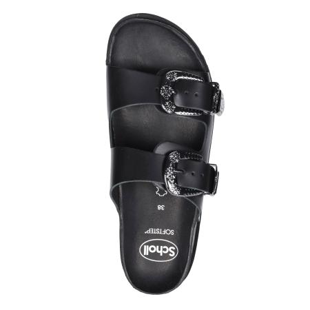 Женские сланцы SCHOLL IRVING F306151004, черные