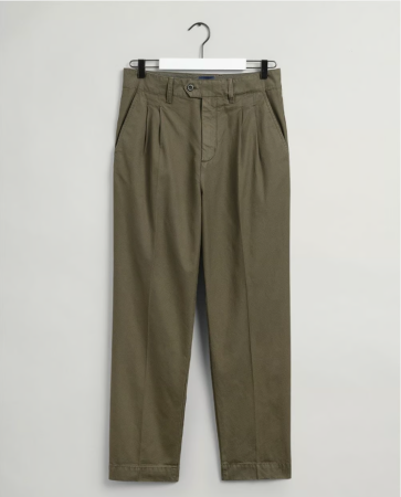 STRAIGHT PLEATED CHINOS 1500201