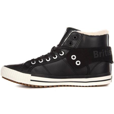 Мужские высокие кеды British Knights ROCO B44-3758-03, черные
