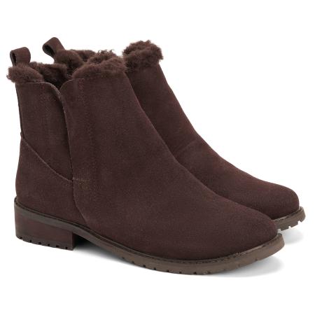 Женские челси EMU Australia Pioneer Leather W11692, коричневые