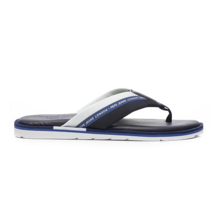 Мужские вьетнамки Pepe Jeans London BARREL REFLECTIVE PMS90074, белые Мужские вьетнамки Pepe Jeans London BARREL REFLECTIVE PMS90074, белые