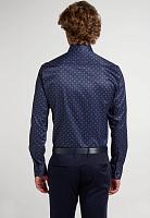  3972-19-F682 - Мужская рубашка ETERNA, синяя