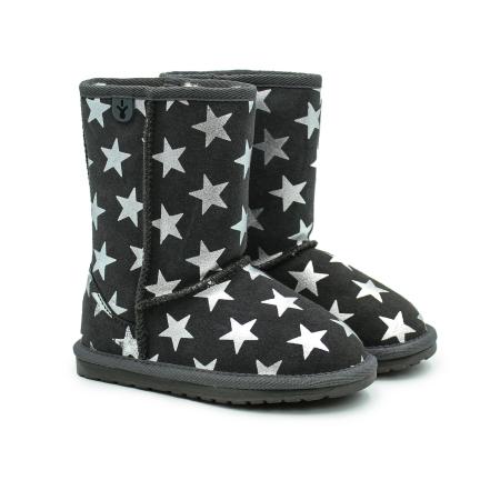 Детские угги EMU Australia Starry Night K11119, серые Детские угги EMU Australia Starry Night K11119, серые