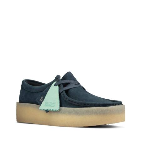 Женские кеды Clarks Wallabee Cup 26158146, синие