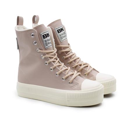 Женские высокие кеды British Knights KAYA HIGH B48-3723-03, розовые