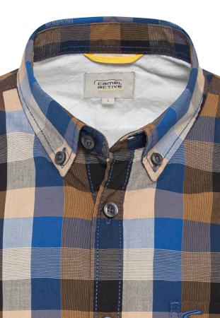 Мужская рубашка Camel Active Longsleeve shirt 409111-2S11, синяя