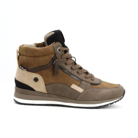 Женские высокие кроссовки REFRESH PU LADIES ANKLE BOOTS 170233, коньячные