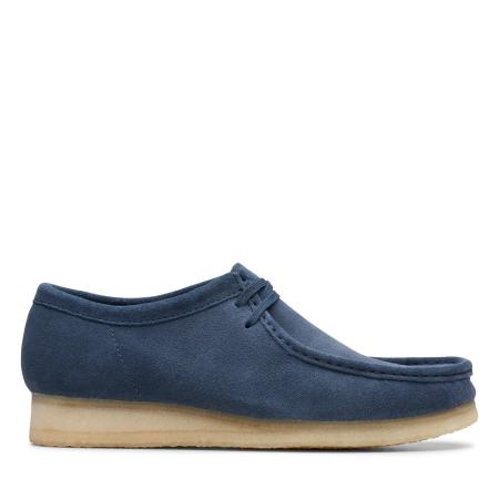 Мужские полуботинки Clarks Wallabee 26140975, синие