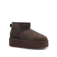 Stingers Stinger Micro Flatform W13082 - Женские угги EMU Australia, коричневые Stingers Stinger Micro Flatform W13082 - Женские угги EMU Australia, коричневые