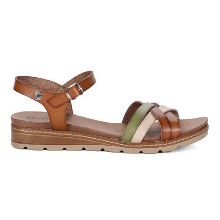 Женские сандалии REFRESH PU LADIES SANDALS 170625, коричневые