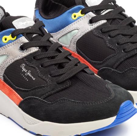 Мужские кроссовки Pepe Jeans London ORBITAL M-25 PRO PMS30568, черные