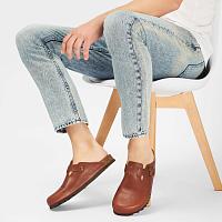 OLIVIER F300821011 - Мужские сабо SCHOLL, коричневые