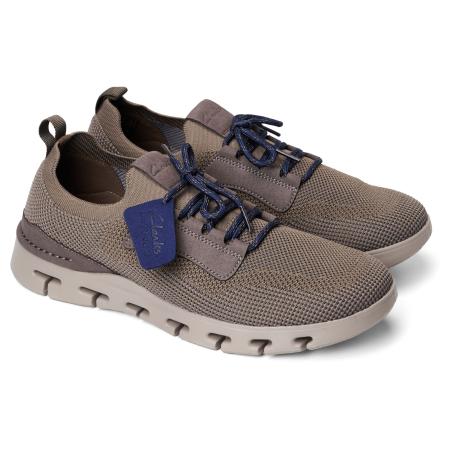 Мужские кроссовки Clarks Nature X Lo 26169144, коричневые