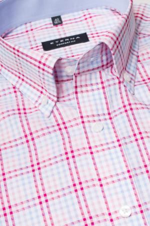 Мужская рубашка ETERNA 3064-52-E144, голубая