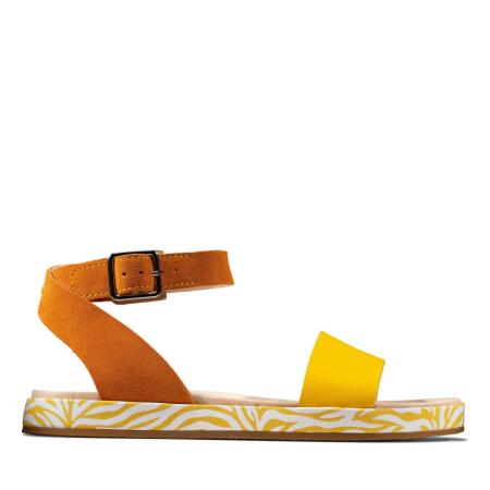 Женские сандалии Clarks Botanic Ivy 26150471, желтые