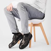  33307449-1000 - Мужские полуботинки Bugatti, черные