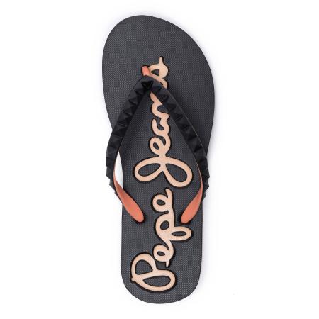 Женские вьетнамки Pepe Jeans London RAKE PLS70059, черные