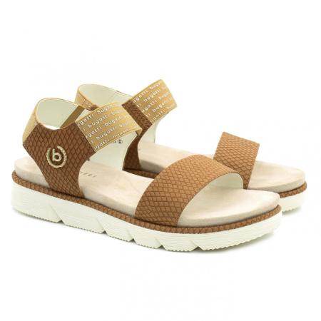 Женские сандалии Bugatti Kiko 43167389-5800, коньячные