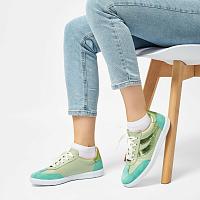 44413125-1000 - Женские кеды Bugatti, зеленые