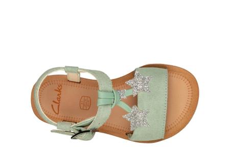 Детские сандалии Clarks Finch Summer T 26157623, зеленые