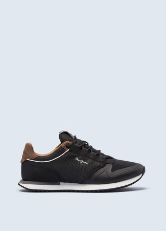 Мужские кроссовки Pepe Jeans London TOUR URBAN PMS30775, черные