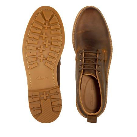 Мужские ботинки Clarks Foxwell Mid 26148008, коричневые