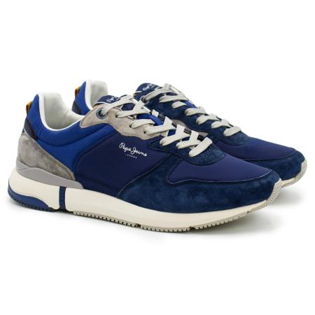 Мужские кроссовки Pepe Jeans London LONDON PRO BASIC PMS30820, синие