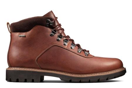 Мужские ботинки Clarks BatcombeAlpGTX 26143047, коричневые
