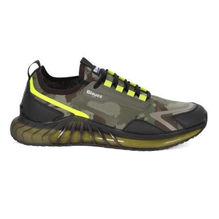 Мужские кроссовки Blauer CRUSH S3CRUSH01-CAM, зеленые