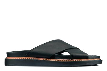 Женские сланцы Clarks Trace Drift 26139417, черные