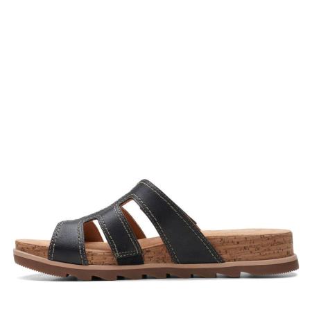 Женские сланцы Clarks Clarks Yacht Coral 26171761, черные