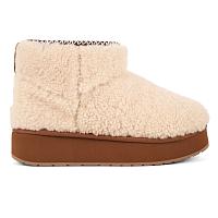 Stingers Stinger Micro Flatform Teddy W13187 - Женские полусапоги из овчины (угги) EMU Australia, белые