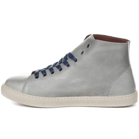 Мужские высокие кеды Petalous BOTA BASKET NOBUCK PEHON28, серые