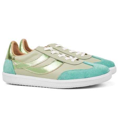 Женские кеды Bugatti 44413125-1000, зеленые