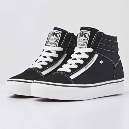 Женские высокие кеды British Knights MACK MID PLATFORM B48-3715-01, черные