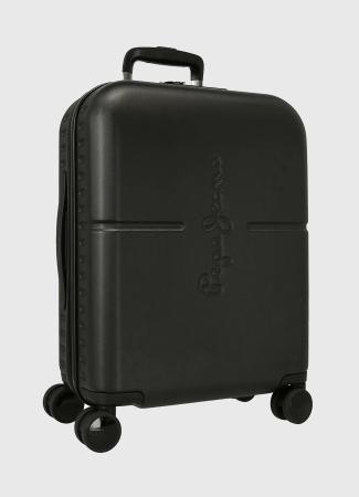 Троллей-кейс Pepe Jeans Bags ABS LUGGAGE SET 2/ 55-70CM.4W.PJL HIGHLIGHT 76895, черный Троллей-кейс Pepe Jeans Bags ABS LUGGAGE SET 2/ 55-70CM.4W.PJL HIGHLIGHT 76895, черный