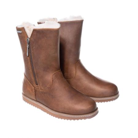 Женские полусапоги EMU Australia Gravelly Leather W12131, коричневые
