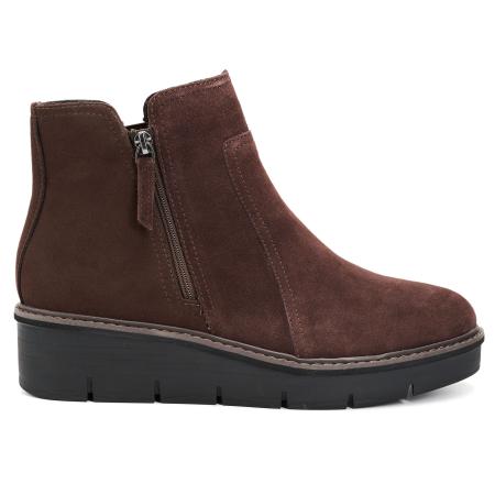Женские полусапоги Clarks Airabell Zip 26167636, коричневые