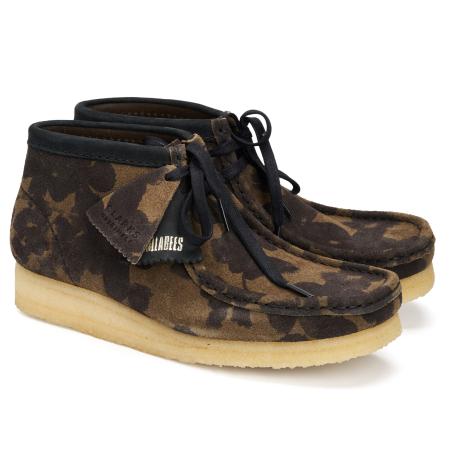 Женские ботинки Clarks Originals Wallabee Boot. 26174023, хаки