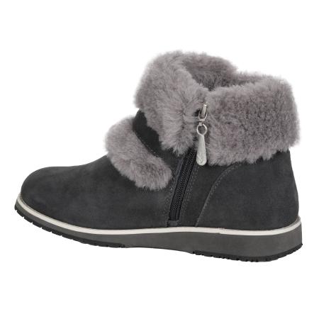 Женские полусапоги EMU Australia Oxley Fur Cuff W11698, серые