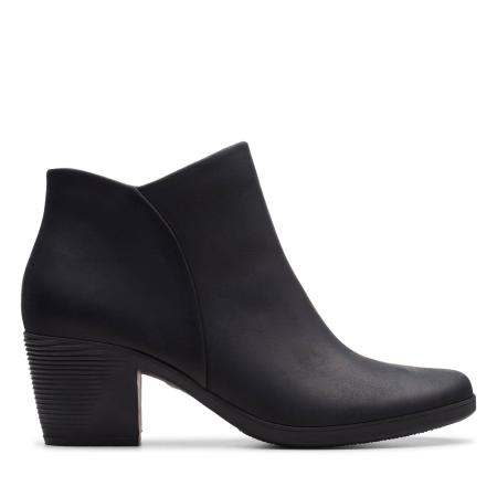 Женские ботильоны Clarks Un Lindel Zip 26145612, черные